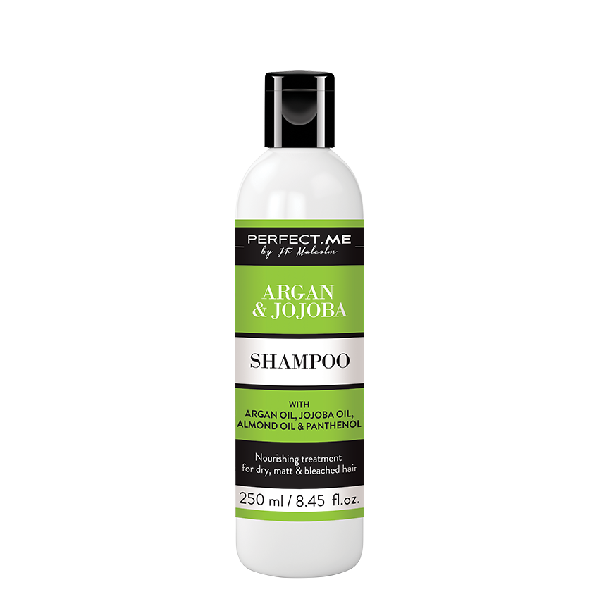PERFECT.ME Argan & Jojoba szampon do włosów suchych, matowych i rozjaśnianych 250 ml