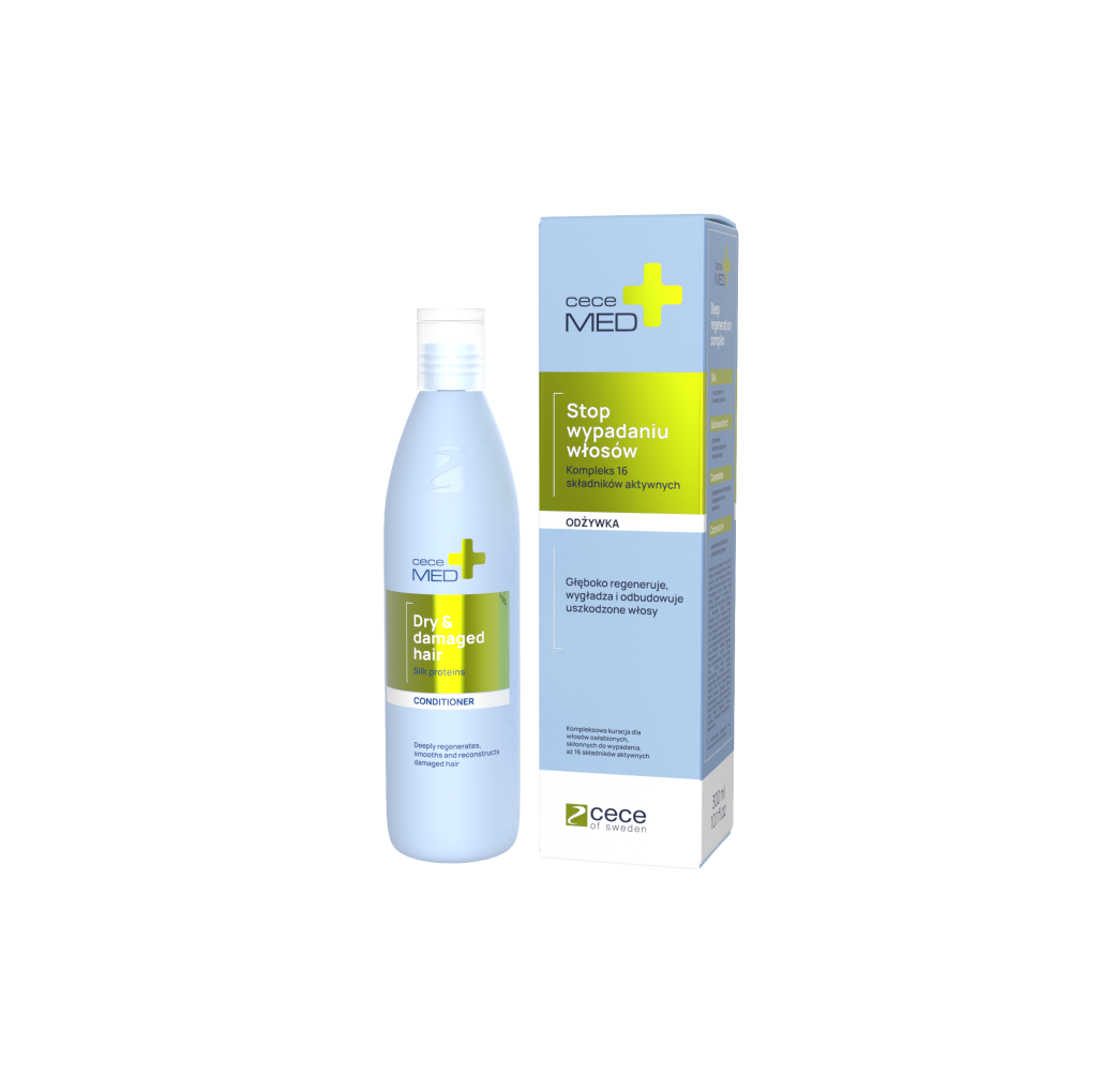 <b>CECE MED</b> Silk odżywka z jedwabiem do włosów suchych i zniszczonych 300 ml