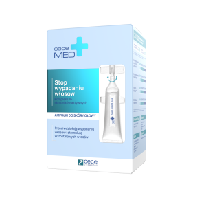 3440_cecemed_stophairloss_ampułki <b>CECE MED</b> Stop Hair Loss kuracja w ampułkach stop wypadaniu włosów 30x 7 ml