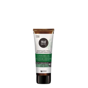 <b>HELLO NATURE</b> Cannabis Oil peeling enzymatyczny oczyszczenie i regeneracja 75ml