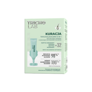 TRICHO LAB Kuracja trychologiczna 5w1 aktywująca wzrost i hamująca wypadanie włosów 5 x 5ml