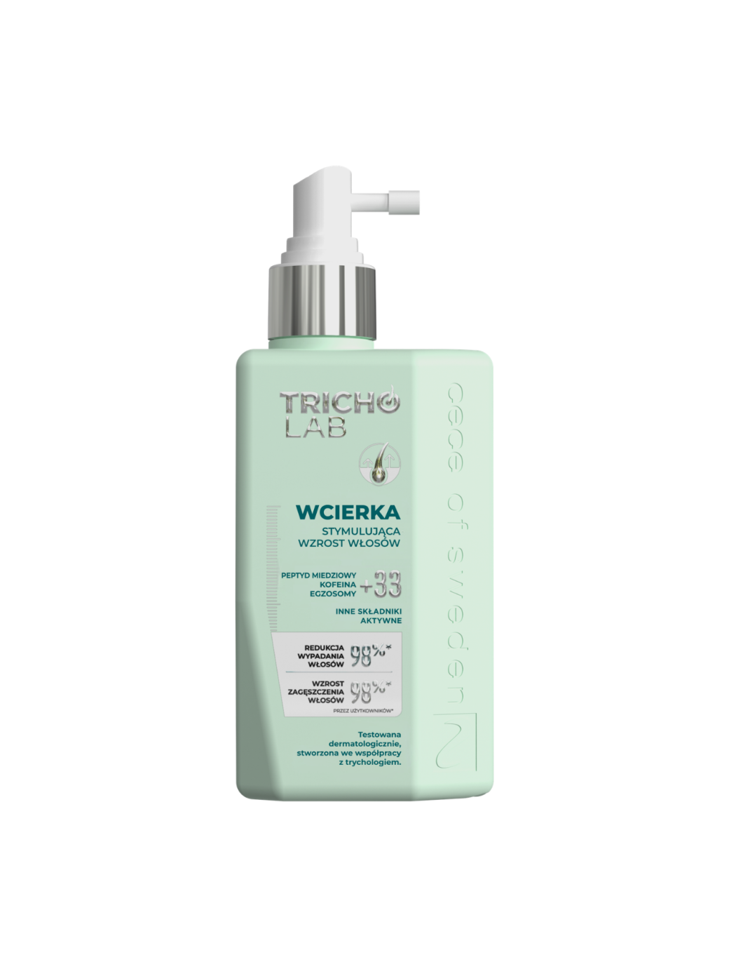 WCIERKA PPRZÓD ZIELONY TRICHO LAB Wcierka stymulująca wzrost włosów 125ml