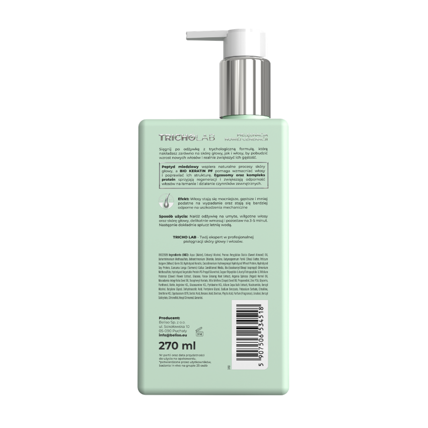 odżywka tyl TRICHO LAB Odżywka wzmacniająco-zagęszczająca do włosów i skóry głowy 270ml